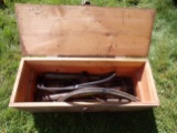 Hydraulic Metal Working Set with Wood Box