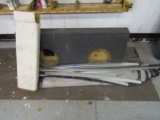 Truck Bed Cover with Frame, Speaker Box, Exhaust Pipe