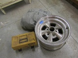 2-Rims, Car Cover, Fishing Tackle Box