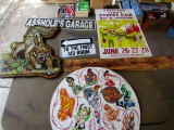 Lot of 6 Auto Décor, Posters