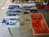 Lot of 7 Auto Décor, Posters, Pictures