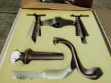 JADO Wall Mount Faucet, Old Bronze