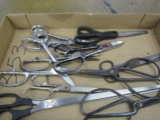 Lot of Shears and Scissors