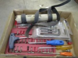 Lot of Tools, Drivers, Star Wrenches, Level
