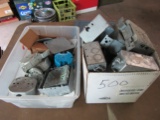 Electrical Work Boxes, Various Types