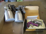 Lot of 3 Paint Guns, Professional K-3 in Box