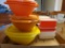 Lot of 7 Tupperware with Lids