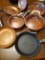 Set of 6 Copper Cook, with 3 Lids