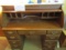 Vintage Roll Top Desk with Key