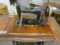 Germania Treadle Sewing Machine on Stand, marked 1898