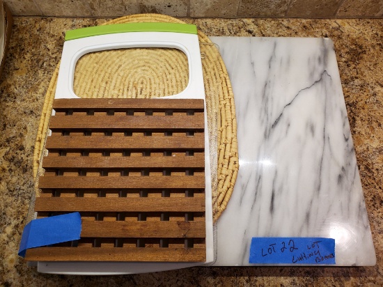 Large Granite Cutting Board and Other Kitchen Items
