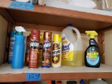 Shelf Contents, Cleaning Supplies