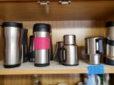 Shelf Contents, Metal Travel Mugs