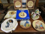 Collectible Hummel Plates and Norman Rockwell