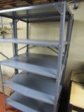 2 Metal Shelf Units