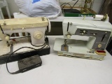 2 Singer Sewing Machines, 247 and 600E