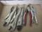 Lot of 5 Tools, Vise Grips, Snips