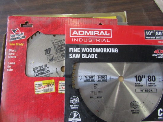 Lot of 5 Circular Saw Blades