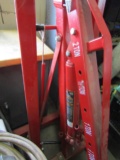 Big Red 8 ton Hoist on Roller Frame
