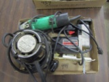 Lot of Tools, Craftsman Router and Jigsaw, Right Angle Grinder