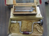 Millers Falls Hand Drill and Auger Bits