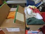 Lot of Shop Towels with Micro Fleece Towels