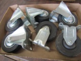 Lot of 6 Casters