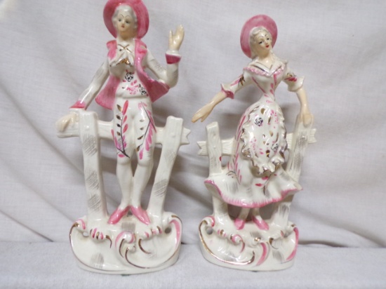 Porcelain Figurines marked Japan