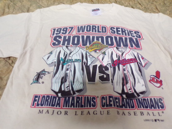 Indians vs Marlins World Series T-shirt