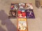 lot of 7 DVDS New and Used
