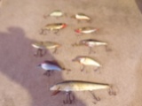 lot of 9 Fishing Lures