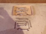 Box lot of wrenches Craftsman and others
