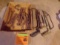 Lot of Hacksaws and Wrenches