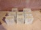 Lot of 8 Glass blocks