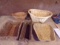 Lot of 5 Wicker Baskets