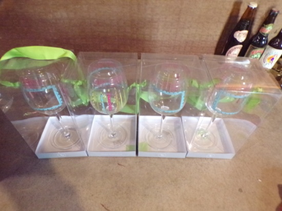 4 New Birthday Glasses