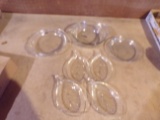 Lot of 7 Glass Dishes