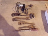 Lot of tools DRILL- PIPE WRENCH and others