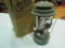 Vintage Coleman Lantern, Original Box, Damaged Glass