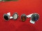 4 Rings, German Silver, Rose Quartz, Citrine, Black Onyx, Labradorite, Size 7 and 8