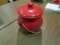 Vintage McCoy Red Kettle Footed Cookie Jar