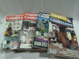 8 Vintage Country Living Magazine, 1981-84