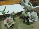 Andrea Birds and Flower Figurines