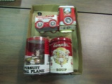 Vintage Campbell's Die Cast Plane, Tin with Puzzle, Tin Collectible Train