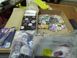 Buttons, Pins, Metallica, Flags, Charms