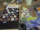 Vintage Buttons, Metallica, Ring Holders