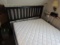 Complete Full Size Bed, Black Headboard