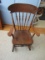Vintage Childs Wood Rocking Chair