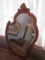 Antique/Vintage Wood Frame Mirror, Beveled