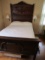 Antique Complete Wood Bed, Krug Bros & Co., #530